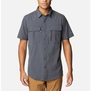 COLUMBIA Men's Yoncalla Short Sleeve Omni-Shade Shirt XL